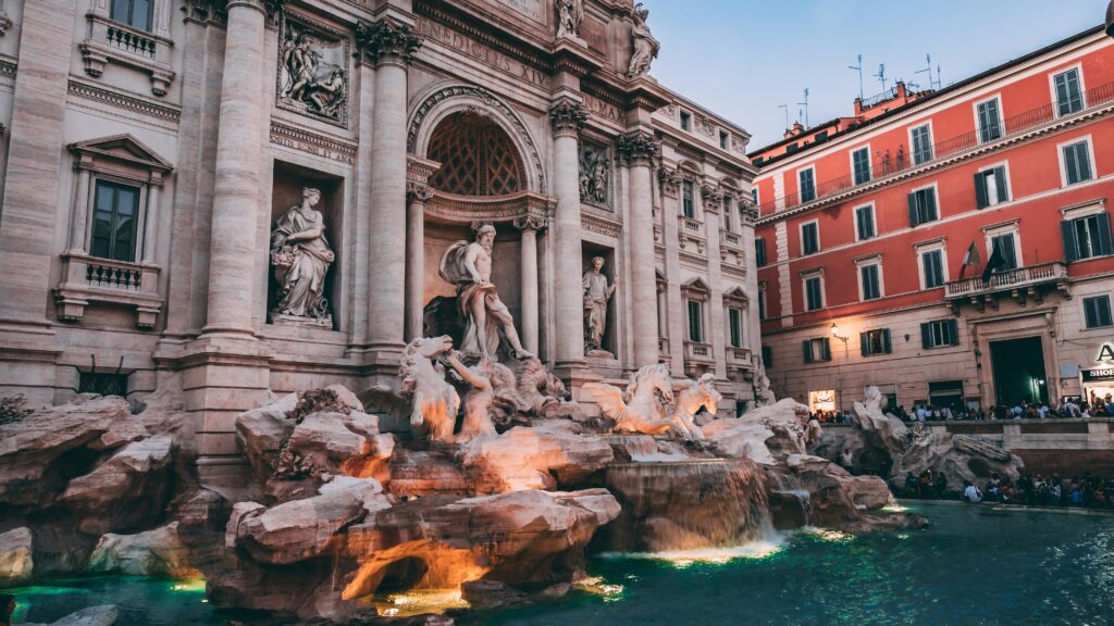 Trevi Çeşmesi Roma